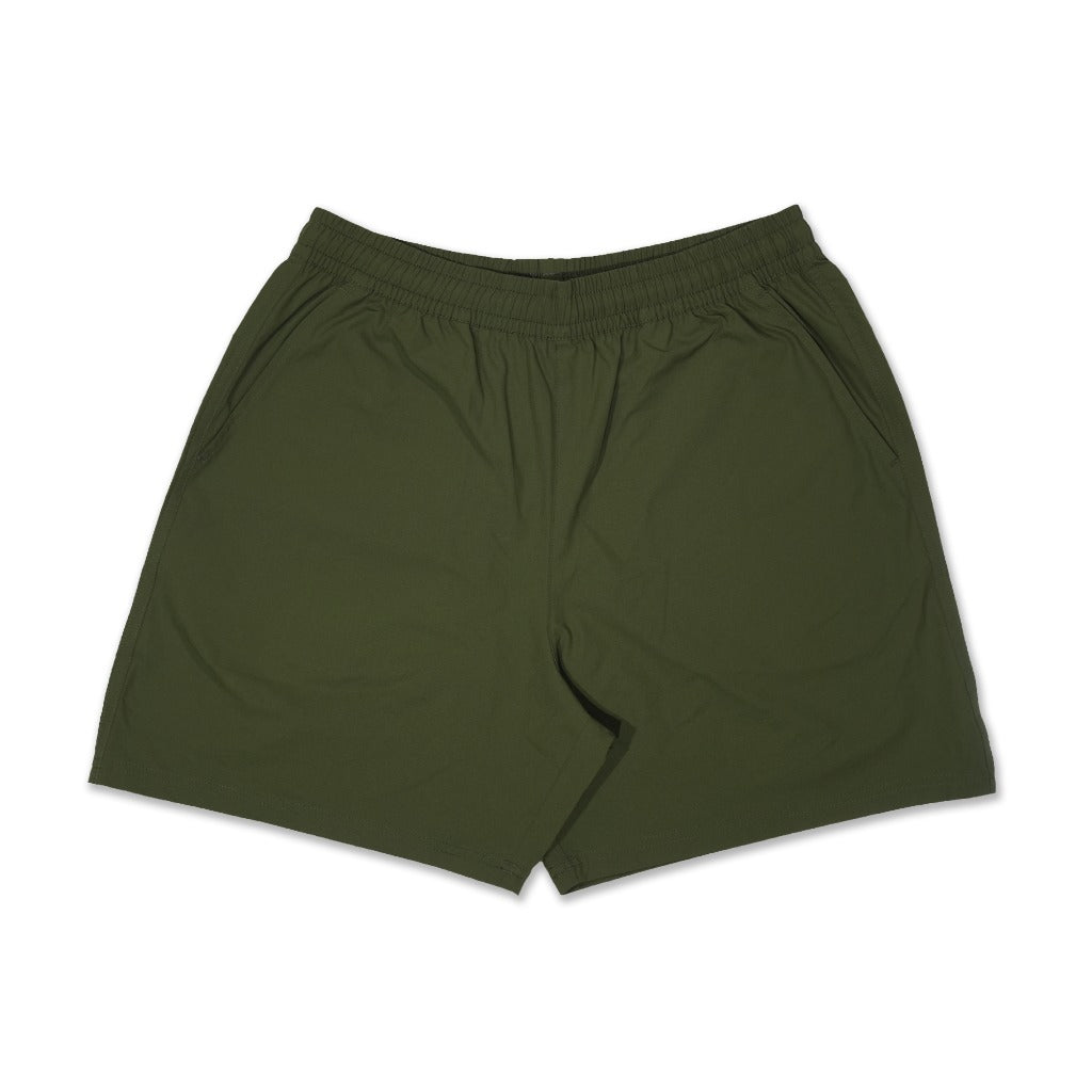 กางเกงขาสั้น New Era รุ่น New Era Lightweight Shorts New Olive Woven Shorts