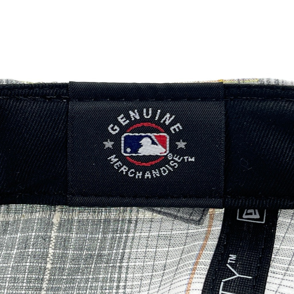หมวกแก๊ป New Era รุ่น New York Yankees Ombre Check Gray 9Twenty Cap