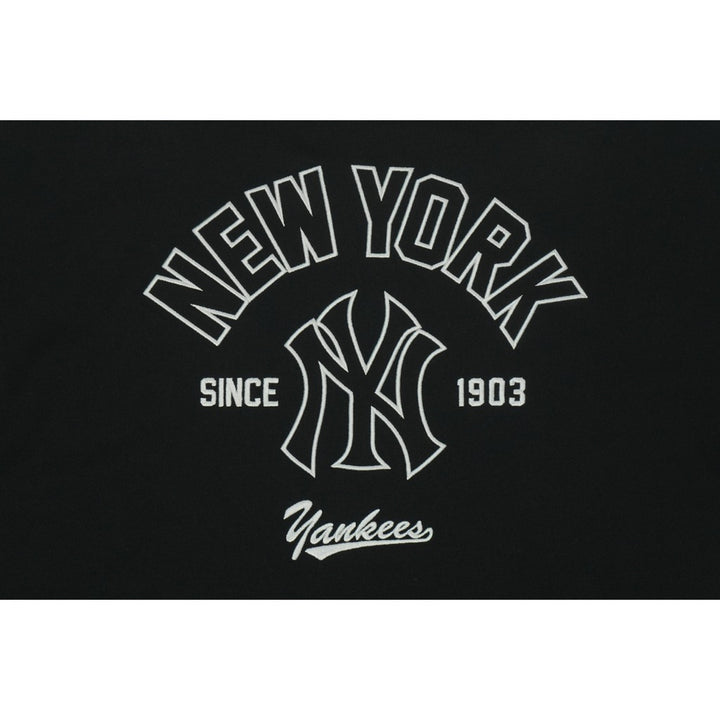 เสื้อโอเวอร์ไซส์ New Era รุ่น New York Yankees MLB Arch Black Oversized Short Sleeve T-Shirt