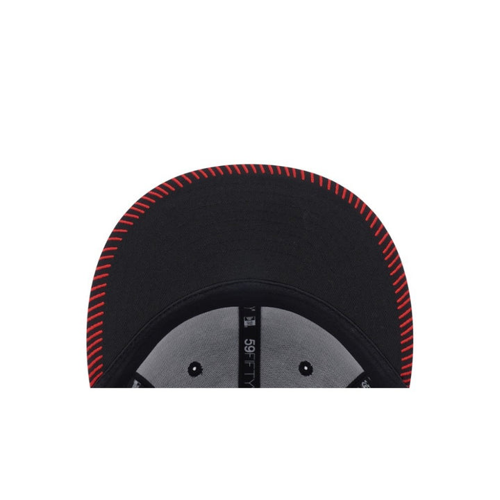 หมวกแก๊ป New Era รุ่น 59Fifty Pack - Baseball Stitching Chicago White Sox Black 59Fifty Cap