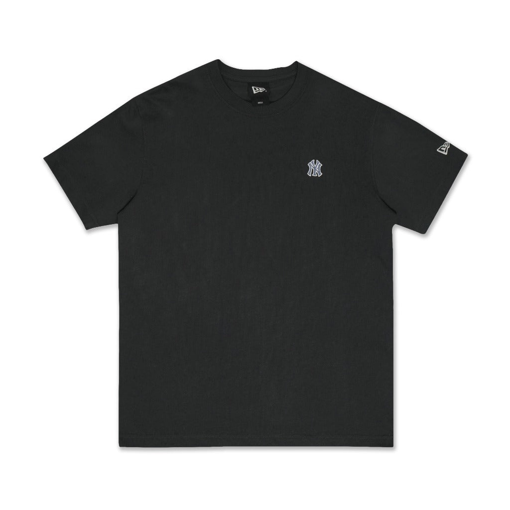 เสื้อยืดแขนสั้น New Era รุ่น New York Yankees MLB Patchwork Steel Clouds Gray Short Sleeve T-Shirt