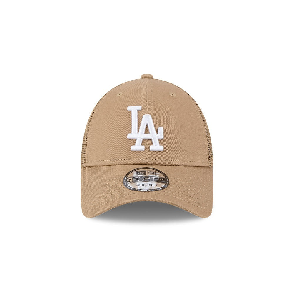 หมวกแก๊ป New Era รุ่น Los Angeles Dodgers Classic Khaki 9Forty Trucker Cap