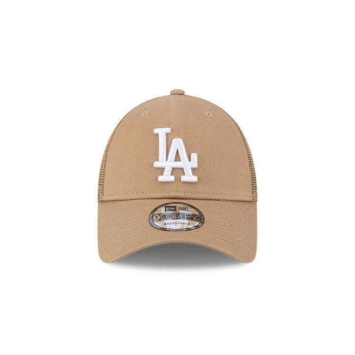 หมวกแก๊ป New Era รุ่น Los Angeles Dodgers Classic Khaki 9Forty Trucker Cap