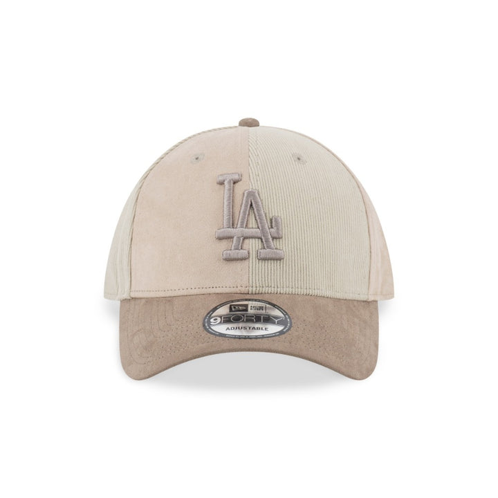 หมวกแก๊ป New Era รุ่น Los Angeles Dodgers Tonal Mix 2-Tone Earthy Gray Visor Stone 9Forty Cap