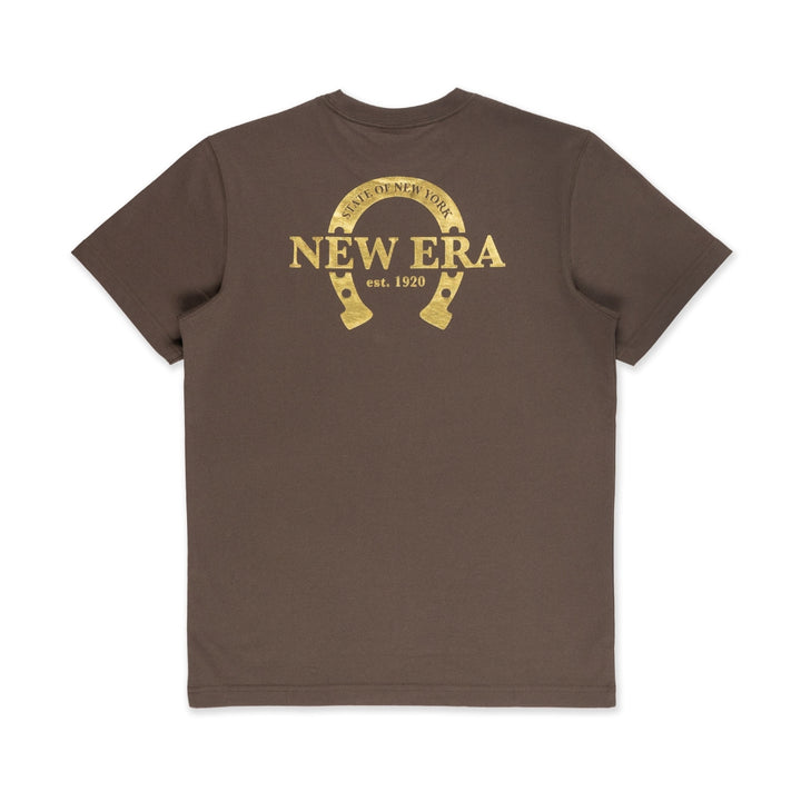 New Era เสื้อยืดแขนสั้นรุ่น New Era Year Of The Horse Walnut Short Sleeve T-Shirt