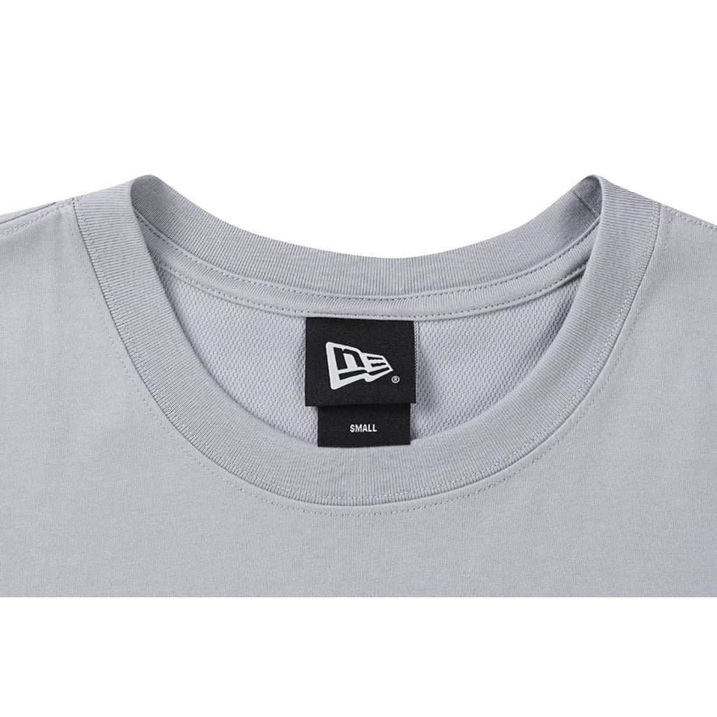 เสื้อโอเวอร์ไซส์ New Era รุ่น Los Angeles Dodgers Ne Fan Fam Dolphin Gray Oversized Short Sleeve T-Shirt
