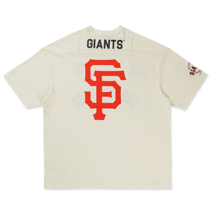 เสื้อเจอร์ซีย์ New Era รุ่น San Francisco Giants Ne Fan Fam Chrome White Short Sleeve Jersey