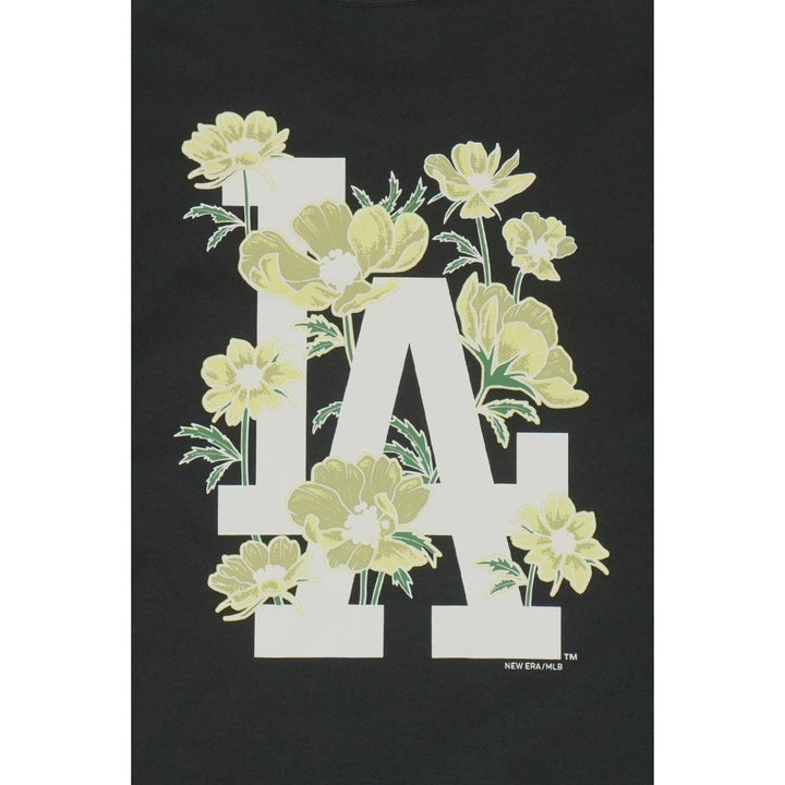 เสื้อยืดแขนสั้น New Era รุ่น Los Angeles Dodgers Floral Steel Clouds Gray Short Sleeve T-Shirt