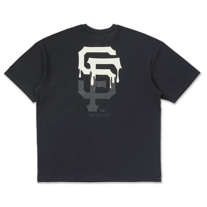 เสื้อโอเวอร์ไซส์ New Era รุ่น San Francisco Giants Glow In The Dark Black Oversized Short Sleeve T-Shirt