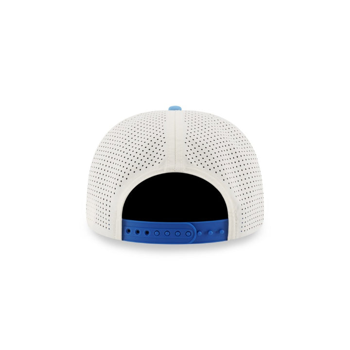 หมวกแก๊ป New Era รุ่น Los Angeles Dodgers Gradient 2-Tone Radiant Blue Visor Chrome White 9Seventy Stretch Snap Cap