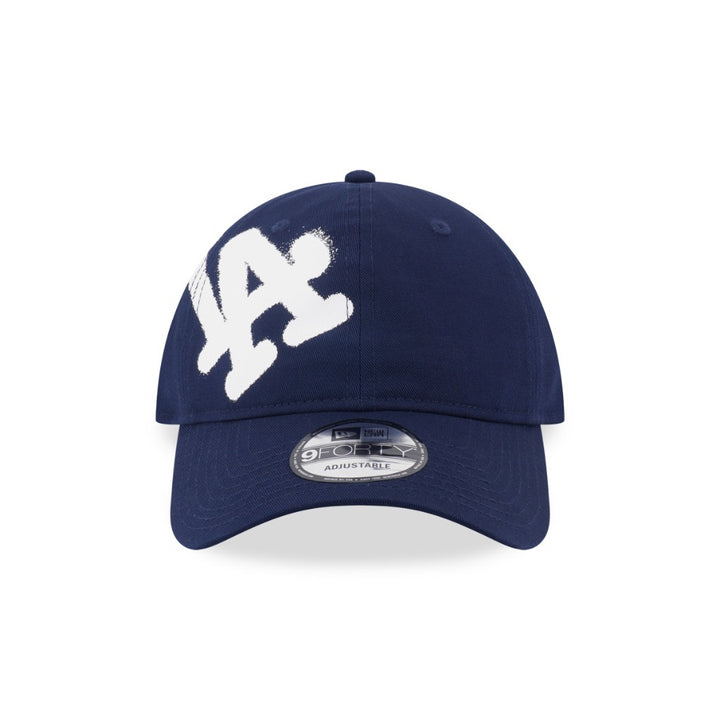 หมวกแก๊ป New Era รุ่น Los Angeles Dodgers Spray Paint Oceanside Blue 9Forty Unst Cap