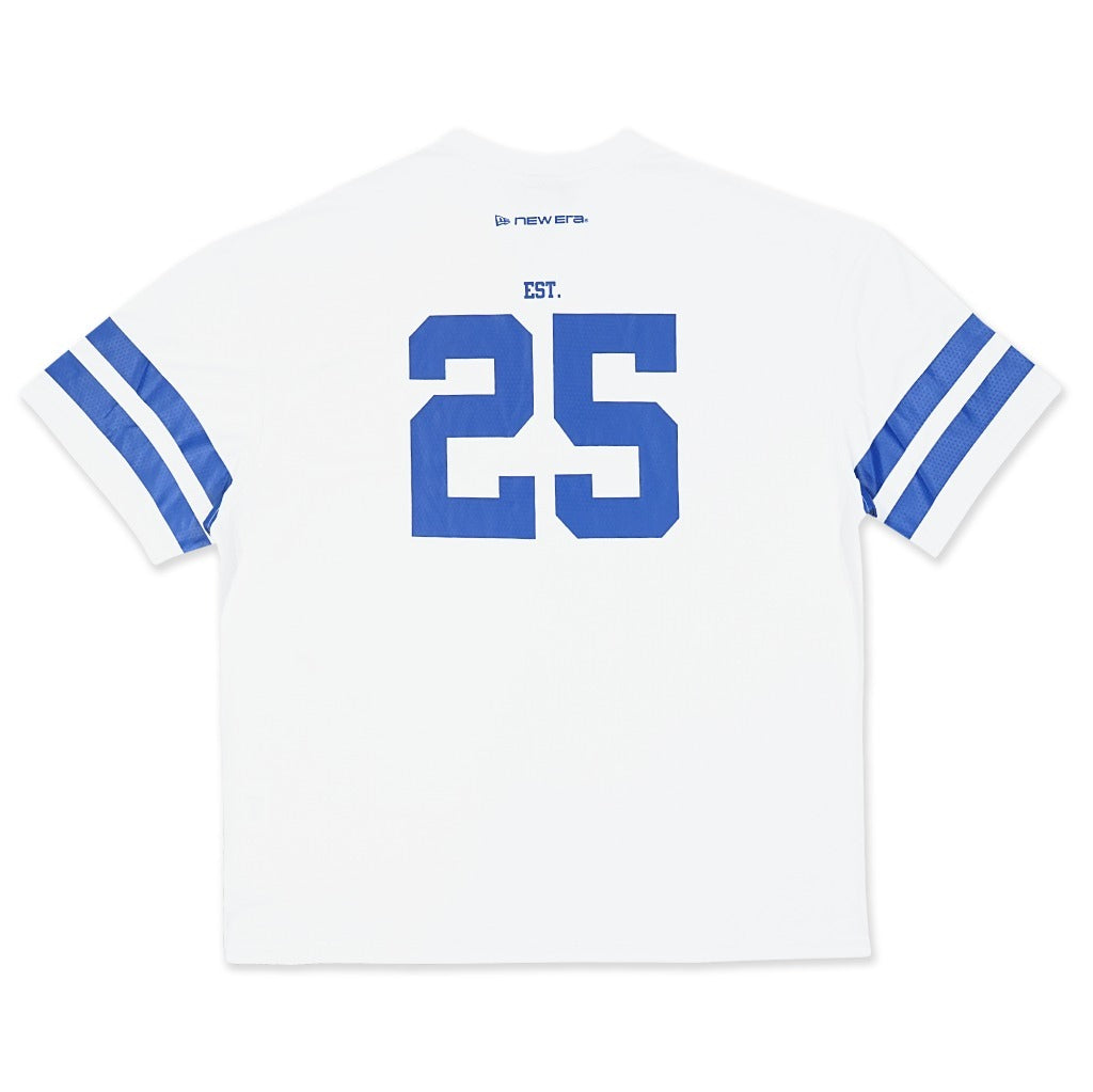 เสื้อโอเวอร์ไซส์ New Era รุ่น New York Giants Jersey Pack White Oversized Short Sleeve T-Shirt
