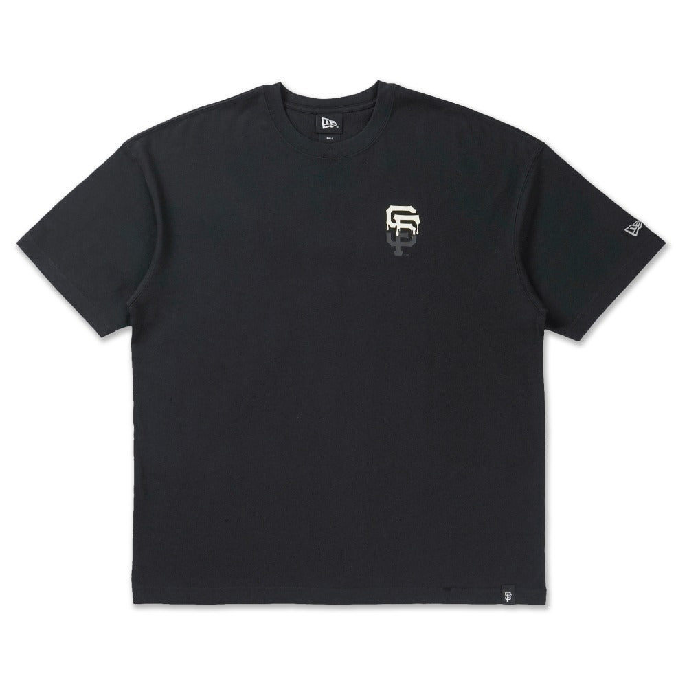เสื้อโอเวอร์ไซส์ New Era รุ่น San Francisco Giants Glow In The Dark Black Oversized Short Sleeve T-Shirt