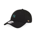 หมวก NEW YORK YANKEES HYBRID METALLIC BLACK 9FORTY CAP