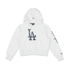 เสื้อฮู้ด W HOODIE MONOGRAM MLB WOMEN LOS ANGELES DODGERS GREY