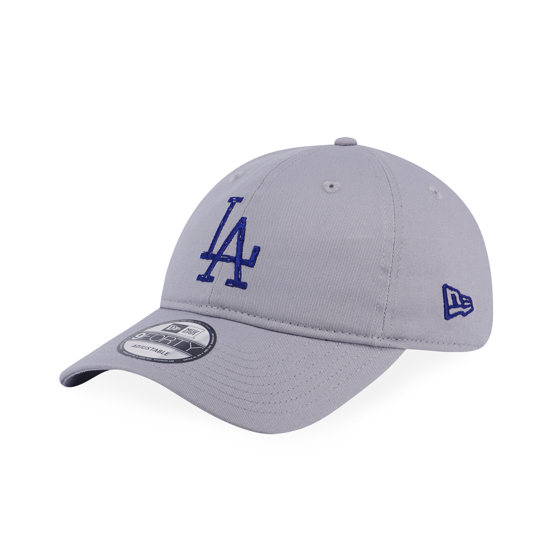 หมวก 9FORTY UNSTRUCTED MLB CO HAND DRAWING LOS ANGELES DODGERS GRAY