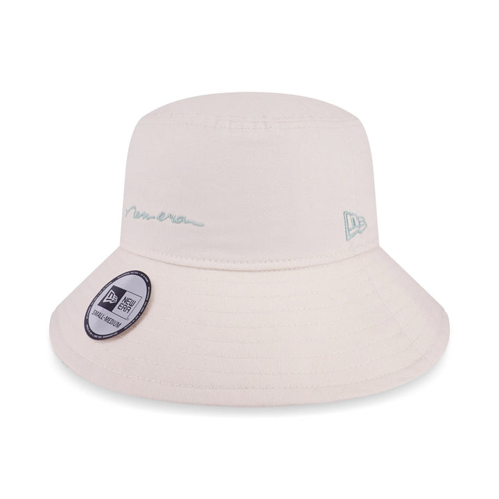 NEW ERA SOFT NATURE - PLANTS ALL OVER UNDER BRIM PRINT LIGHT CREAM TAPERED BUCKET