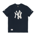 เสื้อยืด SHORT SLEEVE TEE MLB SPLIT LOGO NEW YORK YANKEES NAVY