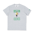 เสื้อยืด SHORT SLEEVE TEE NBA MASCOT BOSTON CELTICS H.GREY