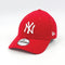 หมวก NEW YORK YANKEES LEAGUE BASIC SCARLET/WHITE 9FORTY CAP