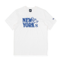 เสื้อยืด NEW YORK YANKEES CITY VIBE-NY CARTOON IVORY SHORT SLEEVES T-SHIRT
