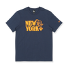 NEW YORK KNICKS CITY VIBE-NY CARTOON NAVY SHORT SLEEVES T-SHIRT เสื้อยืด