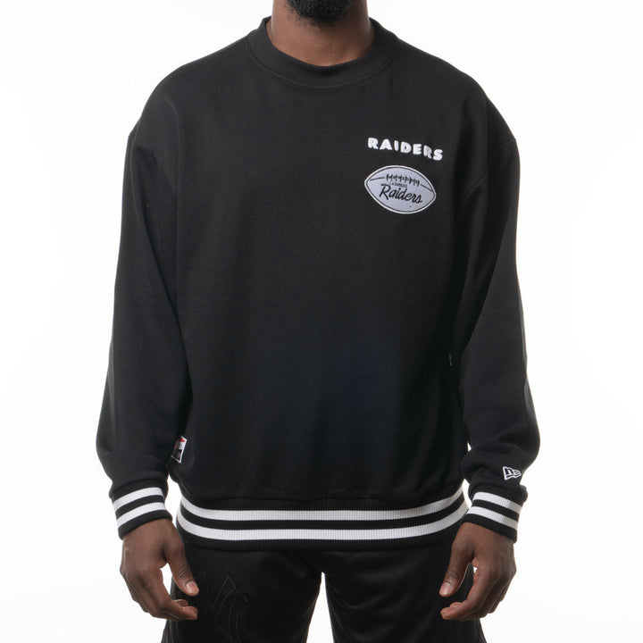 เสื้อสเวตเตอร์ LAS VEGAS RAIDERS AUSTRALIA 2023 BLACK SWEATER OVERSIZE